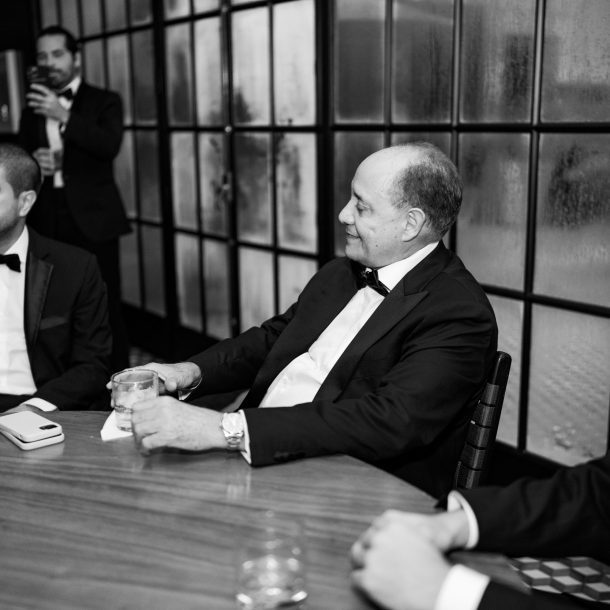 Momento natural del padre del novio