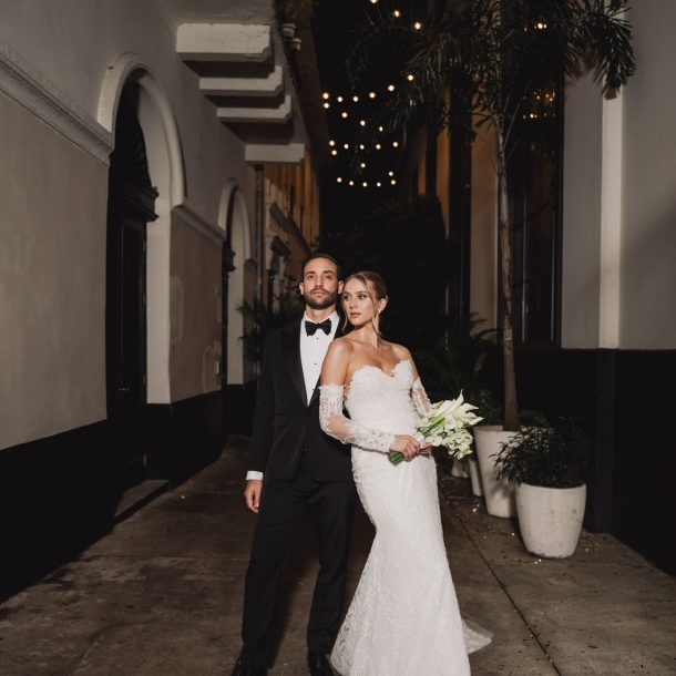 Sesión de fotos de los novios